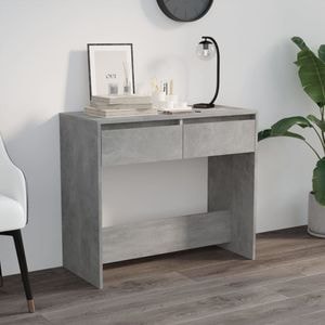 Consola living vidaXL, PAL, 89 x 41 x 76.5 cm, gri