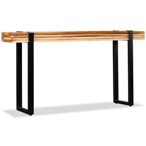 Consola living vidaXL, lemn, 180 x 30 x 7 cm, multicolor