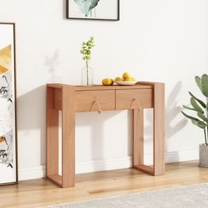 Consola living VIDAXL, lemn, 90 x 35 x 75 cm, maro