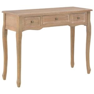 Consola living VIDAXL, lemn, 100 x 35 x 78 cm, maro