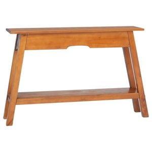 Consola living VIDAXL, lemn, 110 x 30 x 75 cm, maro