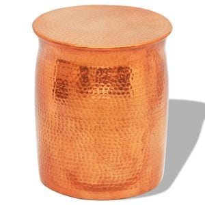 Scaun/masa laterala, VIDAXL, 5 kg, 36x42 cm, Metal/Aluminiu, Auriu