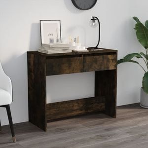 Consola living vidaXL, PAL, 89 x 41 x 76.5 cm, maro