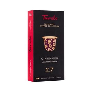 Capsule cafea, TURABO, Scortisoara, 10 capsule compatibile Nespresso, 54gr