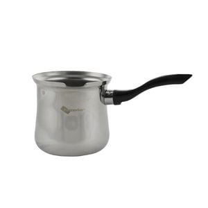 Ibric pentru ceai sau cafea, inox, maner ebonita si fanta de scurgere, 1L, AZHOME