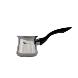 Ibric pentru ceai sau cafea, inox, maner ebonita si fanta de scurgere, 0.25L, AZHOME