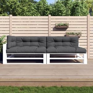 Perne pentru paleti vidaXL, 120 x 80 cm, 5 buc., antracit