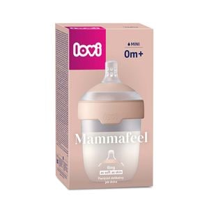 Biberon Lovi Mammafeel cu tetina anti-colic, 150 ml