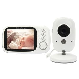 Sistem Monitorizare Video si Audio pentru siguranta bebelusului, Safety Sig63 IdealStore, Conectare Wireless, Night Vision, Temperatura, Ecran 3.2 inch, Alerte