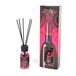 Parfum de camera DiVino, aroma fina Red Passion, 5 betisoare bumbac,125 ml