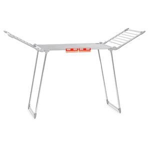 Uscator de rufe DacEnergy, constructie metalica, 2 brate pliabile, pliabil, solid, picioare antiderapante, suprafata mare de uscare 19m