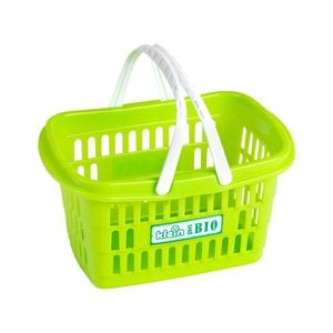 Cos de cumparaturi pentru copii Bio, Theo Klein, 2 ani+, verde deschis