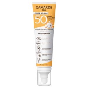 Crema protectie solara SPF50 bebelusi, Gamarde, bio, 100 ml