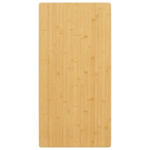 Blat de masa vidaXL, 50 x 100 x 4 cm, bambus, maro