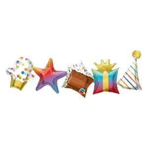 Ghirlanda Baloane Folie Birthday - 104 cm, 1 buc