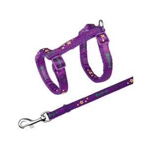 Set Ham Si Lesa Pentru Pisici, Trixie, 23-39 cm/10 mm, 1.20 m, Diverse Culori, 4209