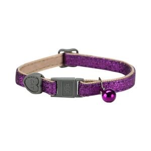 Zgarda Pentru Pisici, Trixie, Sclipitoare, Cu Clopotel, Diverse Culori, 4207