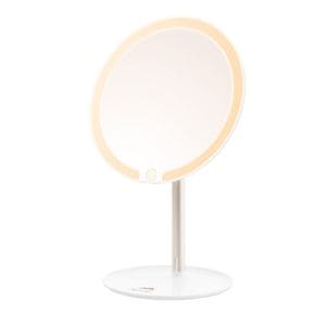 Oglinda cosmetica ETA Fenite 1353 90000, diametru 178 mm, 3 culori de iluminare, inclinare 0-90, baterie reincarcabila 2000mAh