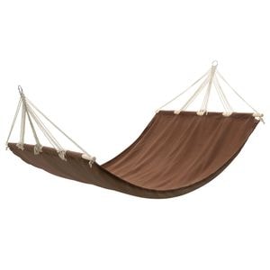 Hamac VidaXL, bumbac, 210 x 150 cm, maro