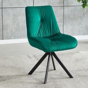 Scaun Living KJC0356, 83 x 52 x 43 cm, verde