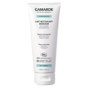 Lapte demachiant delicat, Gamarde, bio, 200 ml