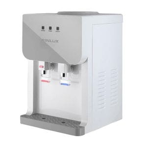 Dozator apa Finlux FWD-2043GL, de birou, cu compresor, 590W, Alb/Gri
