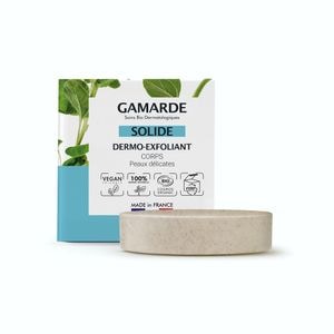 Scrub dermo solid pentru corp, Gamarde, bio, 93 ml