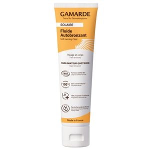 Fluid autobronzant natural, Gamarde, bio, 100 ml