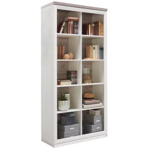 Etajera HOM'IN, 8 rafturi, 100x209x43 cm, Gri
