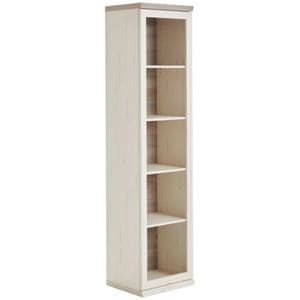 Etajera pentru documente HOM'IN, 50.6x209.2x43 cm, Alb-Gri