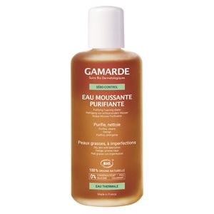 Apa spumanta purifianta pentru ten gras, Gamarde, bio, 200 ml