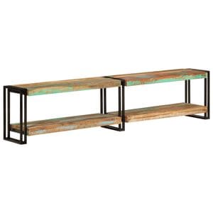 Comoda TV vidaXL, 180x30x40 cm, lemn masiv reciclat
