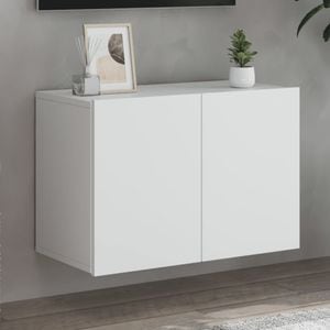 Comoda TV de perete vidaXL, alb, 60x30x41 cm