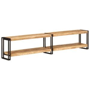 Comoda TV vidaXL, 200x30x40 cm, lemn masiv de mango
