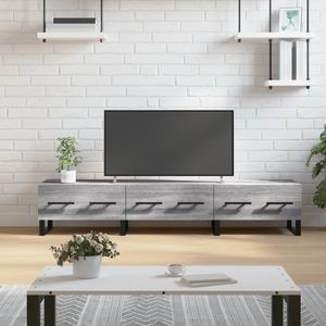 Comoda TV vidaXL, stejar sonoma, 150x36x30 cm, lemn prelucrat