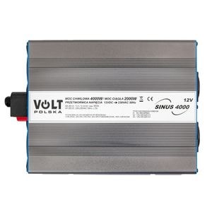 Invertor VOLT  POLSKA UNDA PURA ECO, 2000/4000W, 12/230V