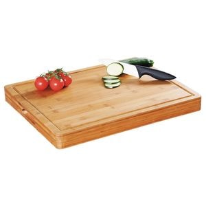 Tocator Kesper 58125, 50x40x5cm, Bambus, Manere, Maro
