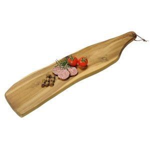 Masa de servire Kesper 28195, 85x25x4 cm, Lemn de salcam, Maro