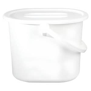Galeata pentru scutece cu capac, Bebe-Jou, 14 L, White - Alb