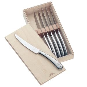Set cutite friptura WMF 12.8961.6046, 6 buc, 28.5 cm, Lustruit, Inox