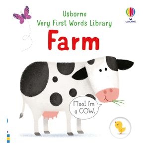 Carte pentru copii, Usborne, Farm, 12+ luni