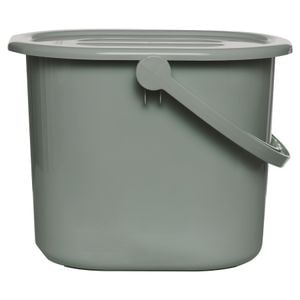 Galeata pentru scutece cu capac, Bebe-Jou, 14 L, Breeze Green - Verde inchis