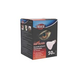 Emitator De Caldura Pentru Terariu, Trixie, Cu Infrarosu, Ceramic, 75x100 mm, 50W, pana la 75 l, 76100