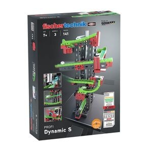 Kit STEM 140 piese Fischertechnik, Dynamic S, +7 ani, multicolor