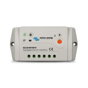 Incarcator solar BlueSolar PWM-Pro, Victron Energy, 12/24V-5A, Negru