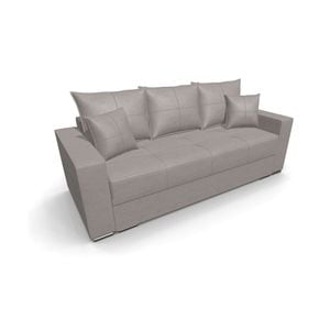 Canapea extensibila Claudia Mica BabyFace 5, 3 locuri, 227 x 99 x 73 cm, crem