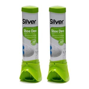 Set 2 x Deodorant pentru Incaltaminte Silver, 100 ml