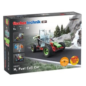 Kit STEM 117 piese Fischertechnik, Masina alimentata cu hidrogen, +9 ani, multicolor