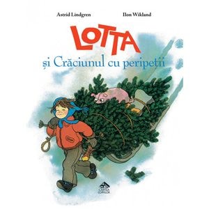 Lotta si Craciunul cu peripetii de Astrid Lindgren ilustratii de Ilon Wikland