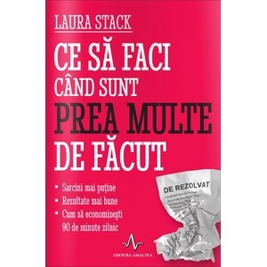 Ce sa faci cand sunt prea multe de facut - Laura Stack